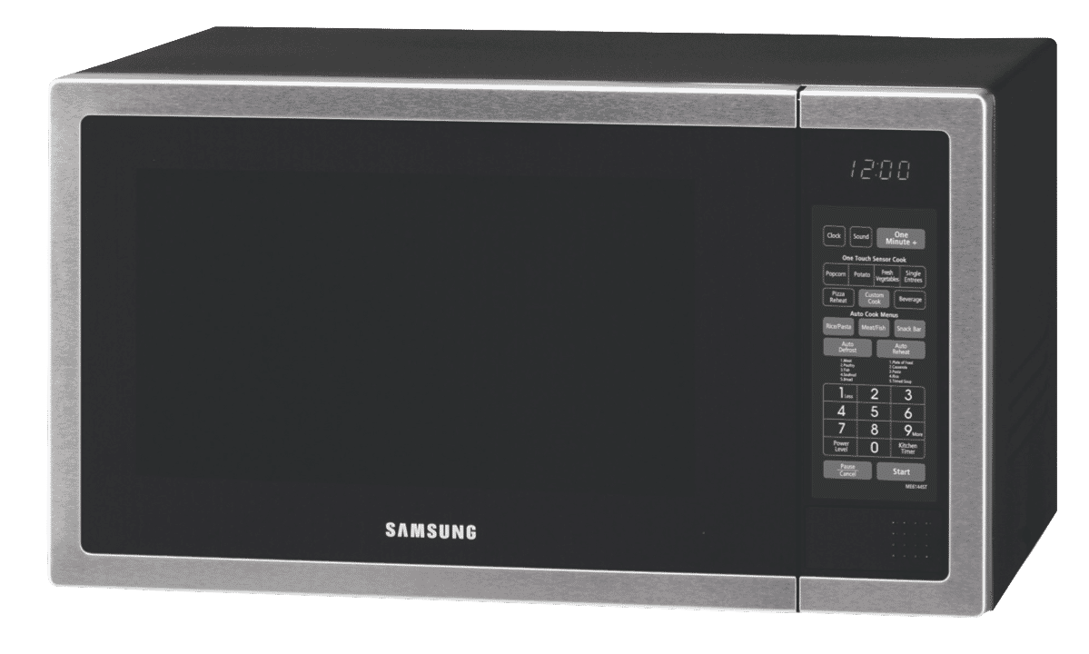 Samsung ME6144ST 40L 1000W Stainless Steel Microwave at The Good Guys