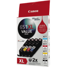 CanonCLI651 XL Value Pack50028009