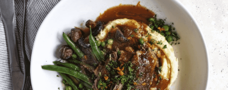 Steam Roast Lamb & Mozzarella Recipe