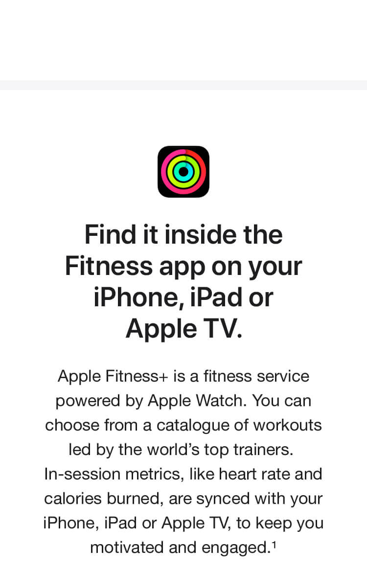 Apple Fitness | The Good Guys