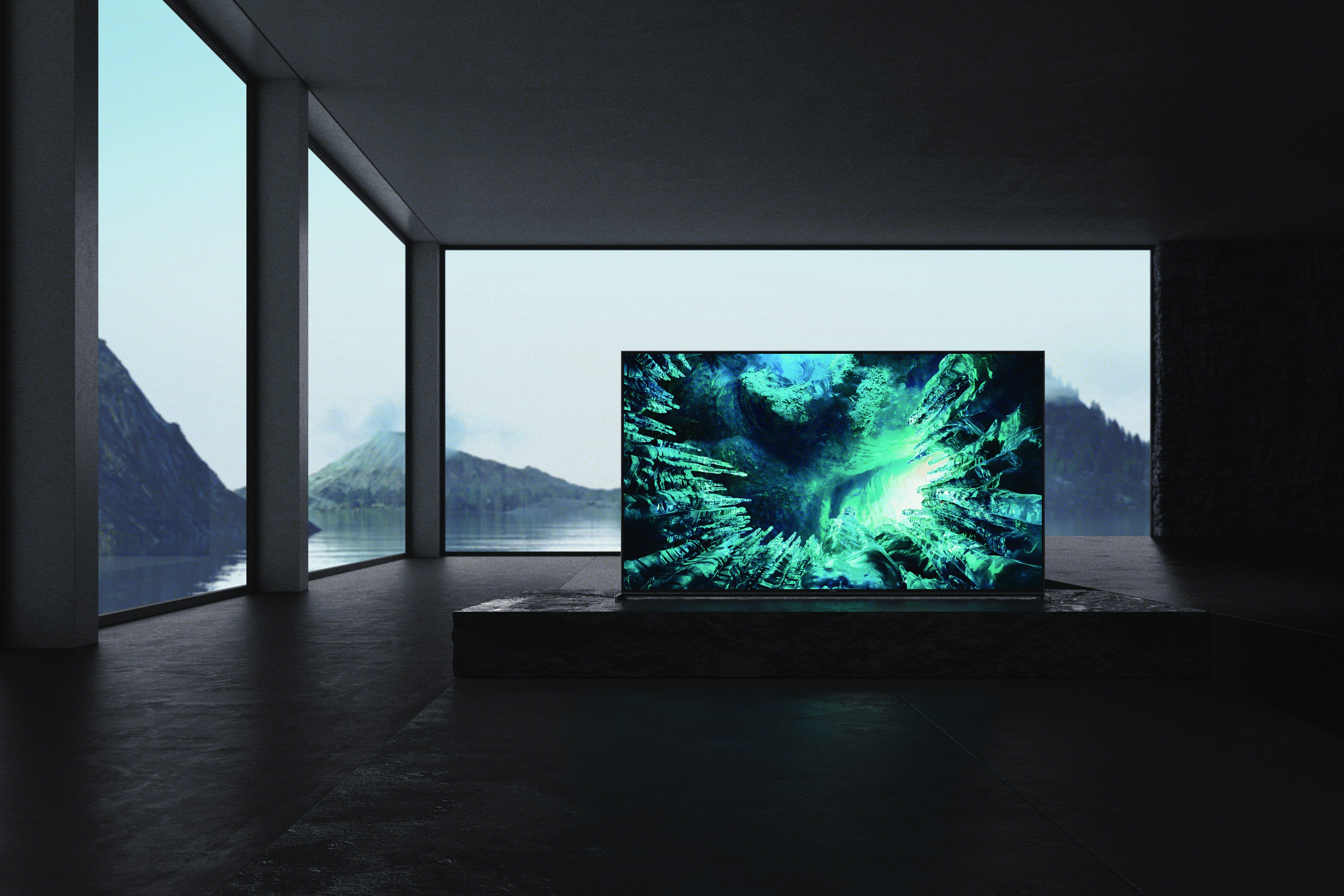 Beautiful TV in Modern Lakeside Apartment