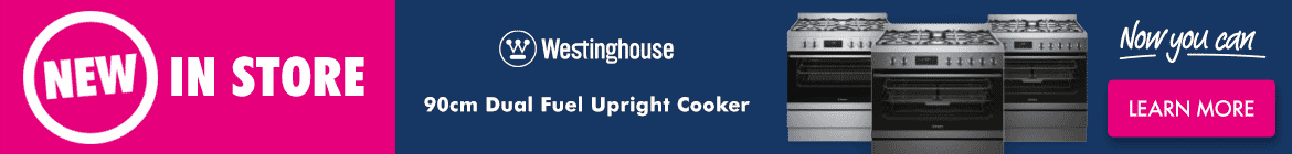Westinghouse Dual Fuel Upright Cookers | The Good Guys
