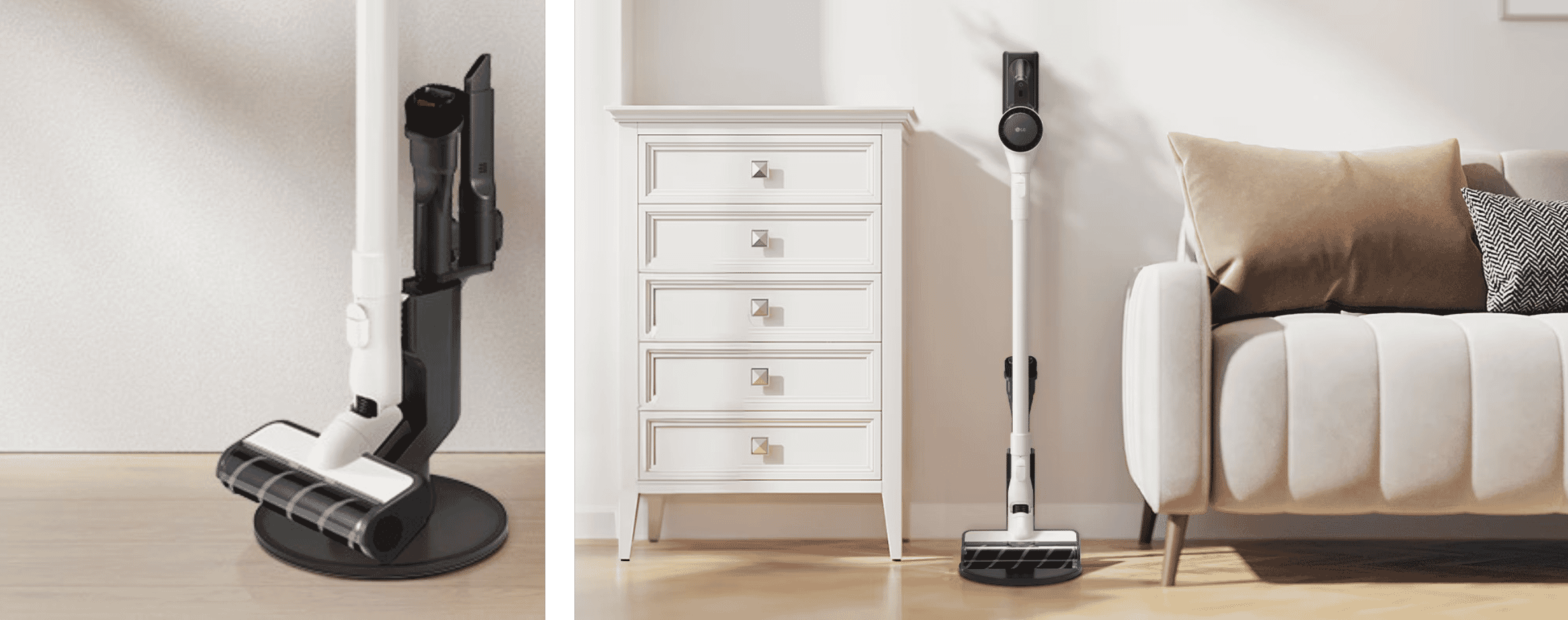Lifestyle Image of the LG A9-ACE CordZero Stick Vacuum
