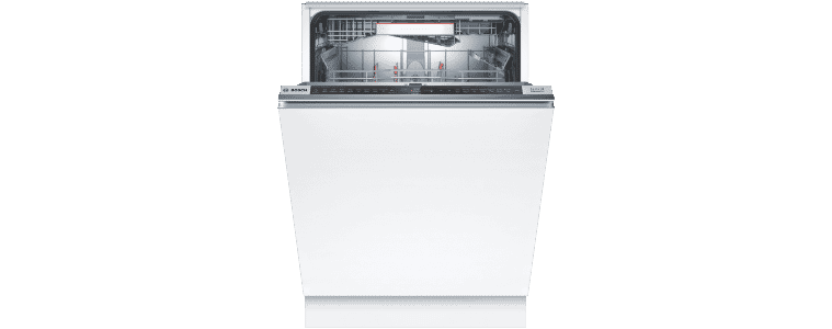 White Bosch 60cm Fully Integrated Dishwasher