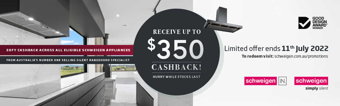 Up to $350 CASHBACK for Eligible Schweigen Products | The Good Guys