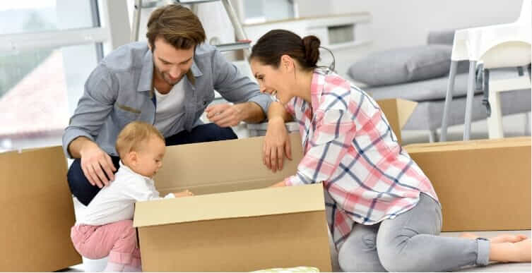 Family unboxing their latest purchase using StoreCash! 