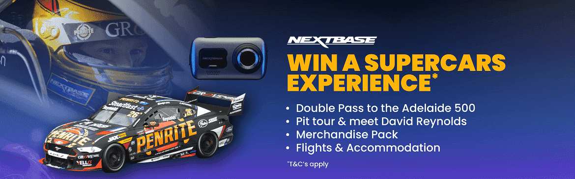 Nextbase Win a Supercars Experience