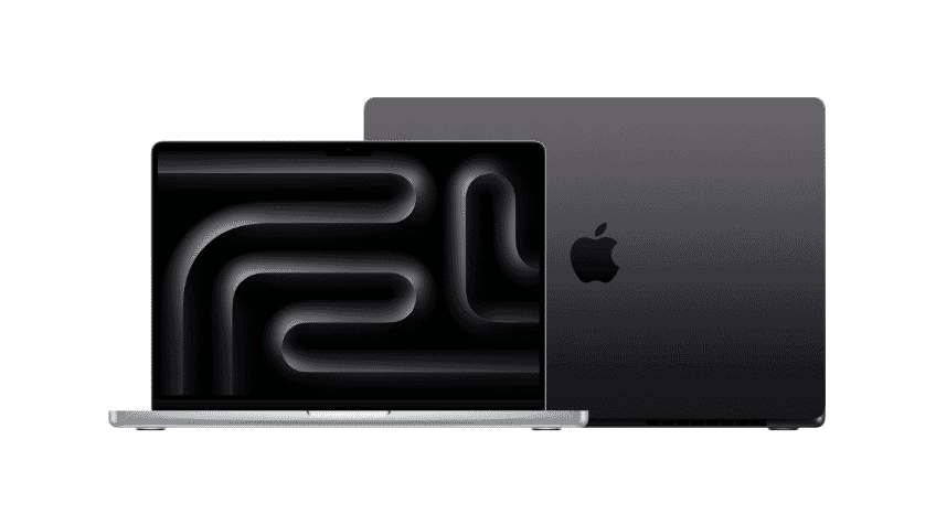 A product shot of the Macbook Pro M3