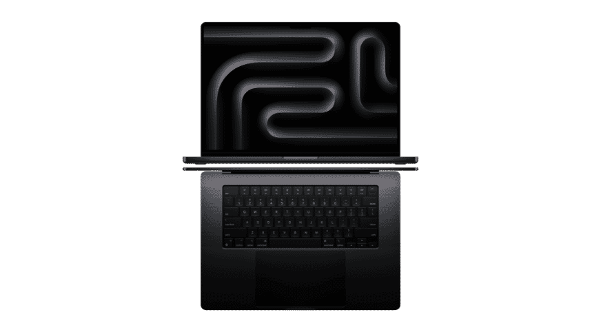 A product shot of the Macbook Pro M3