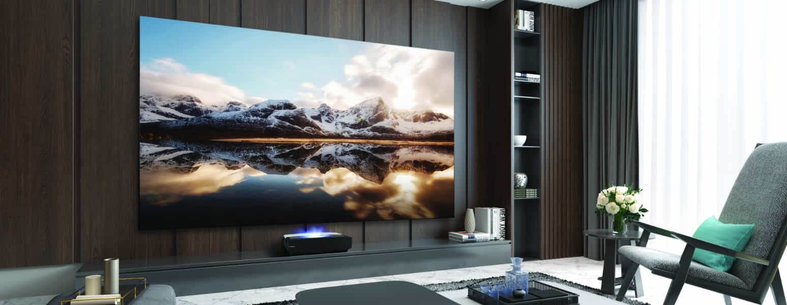 LG UHD TV in a modern Loungeroom