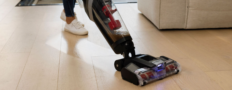 Hard Floor Cleaner in action!