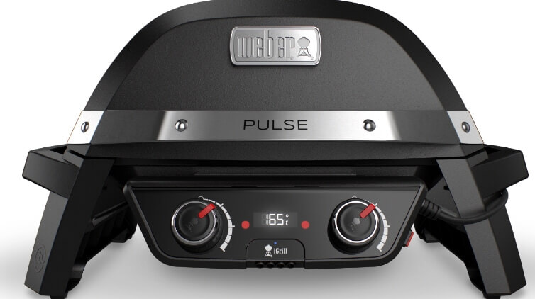 A front facing product shot of the Weber Pulse 2000 | The Good Guys