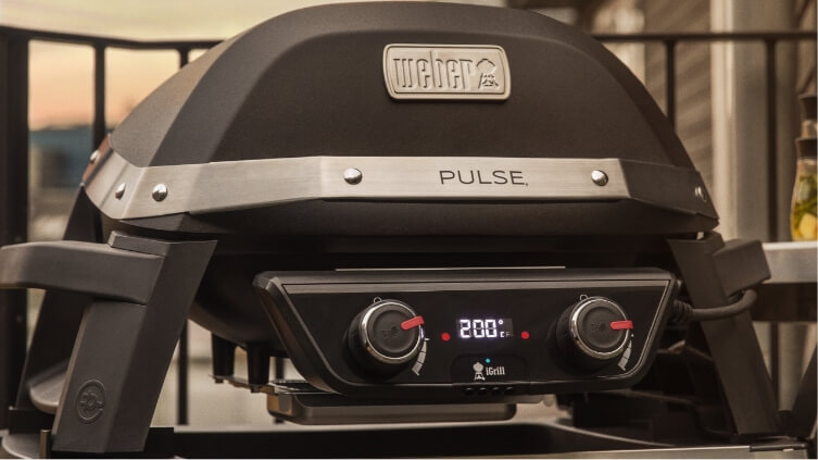 Weber - Pulse 2000 Electric Grill - Black