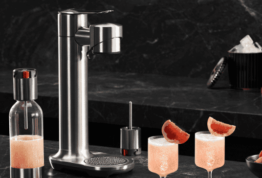 Nespresso's coffee machine range lined up in a row.