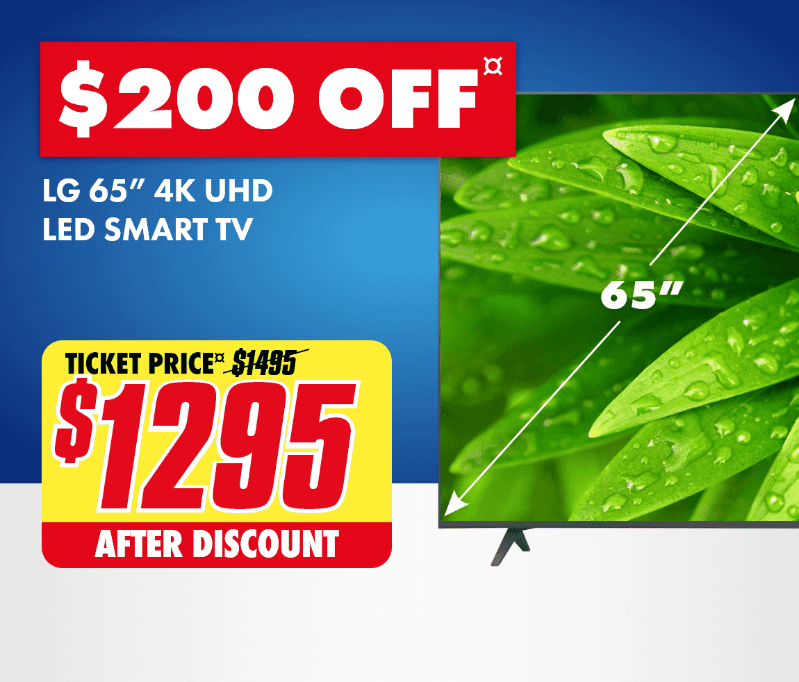 LG 65" 4K UHD LED Smart TV