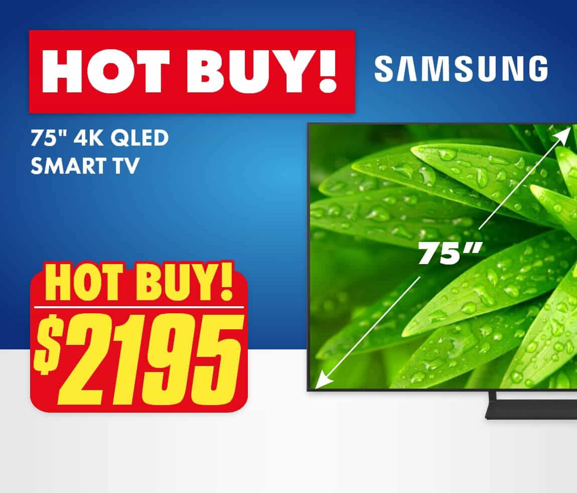 Samsung 75" Q60C 4K QLED Smart TV 23