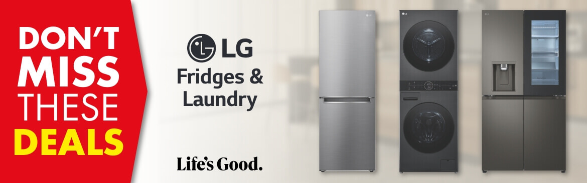 LG Fridges& Laundry