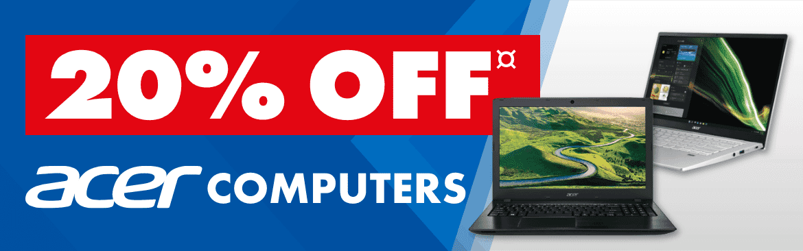 20% Off Acer Computers