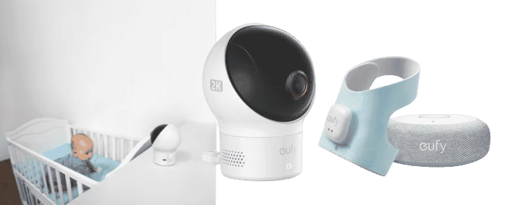product images of eufy S340 Baby Smart Sock with 2K Camera