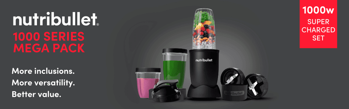 Nutribullet 1000 Series Mega Pack