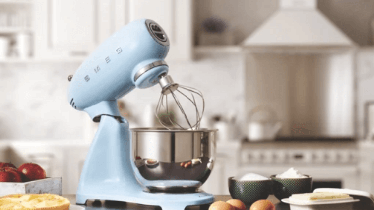 Smeg blue stand mixer