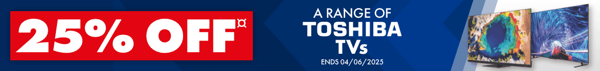 20% off a range of Toshiba TVs