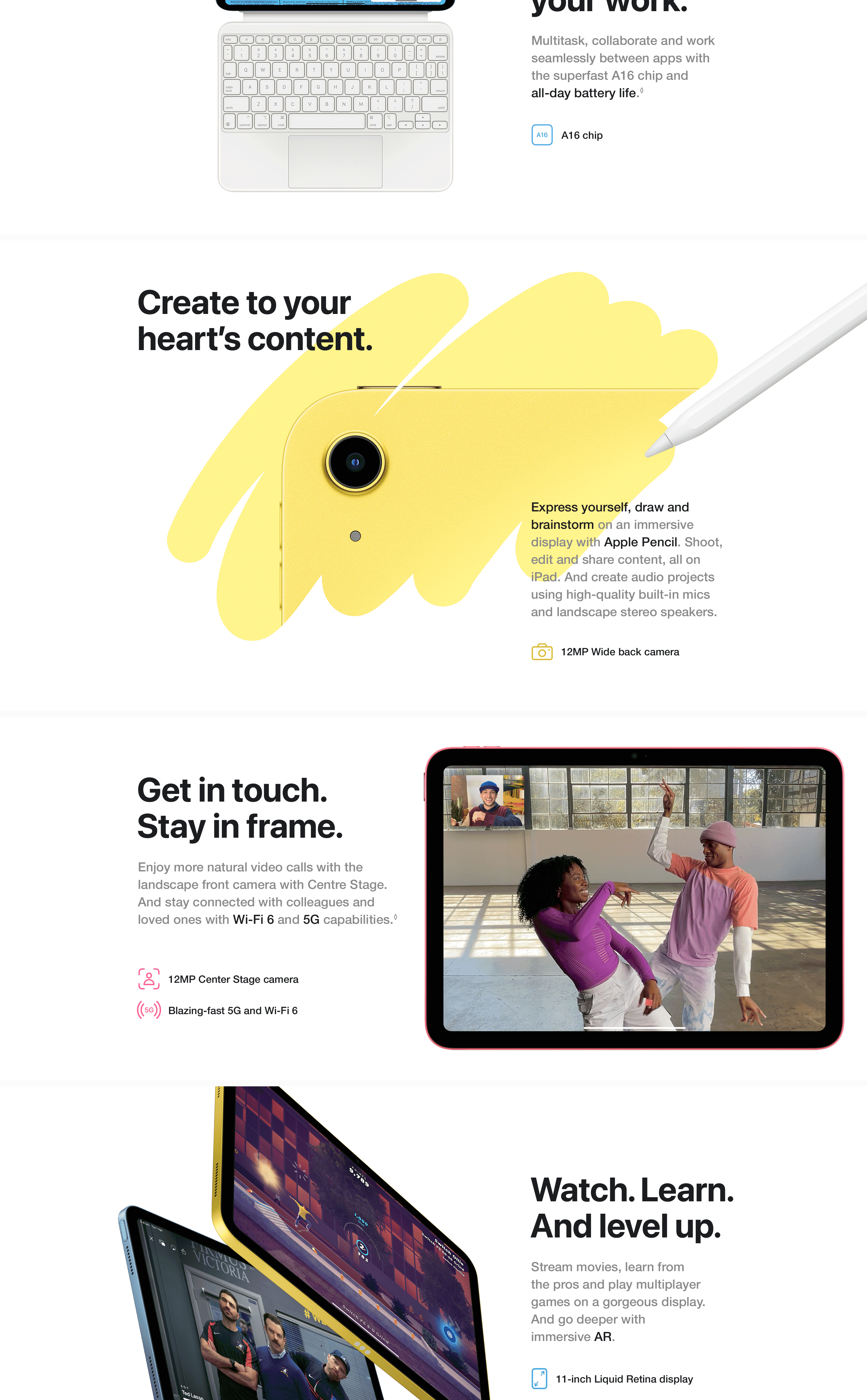Apple iPad Range