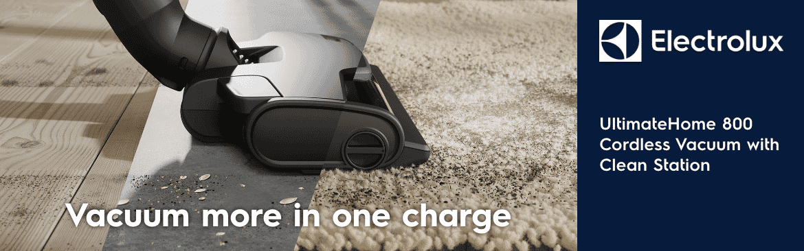 Electrolux UltimateHome 800 Cordless Vacuum with Clean Station