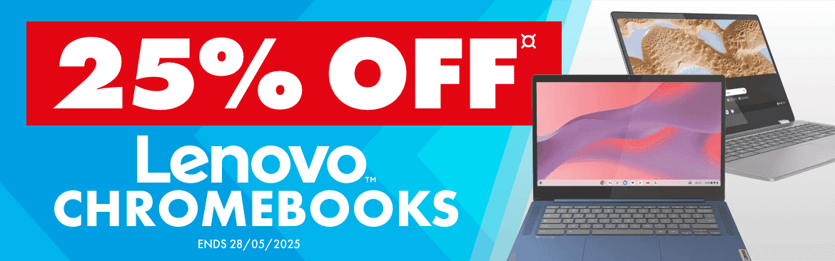 25% off Lenovo Chromebooks