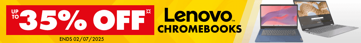 Up To 35% off Lenovo Chromebooks