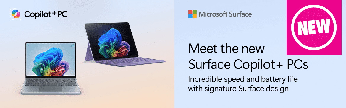 New Microsoft Surface Pro and Laptop