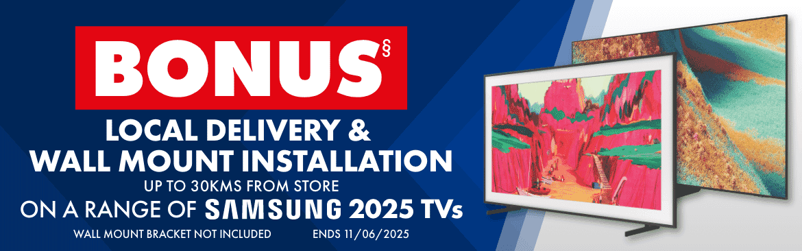 Samsung Big Screen Delivery & Wall Mount Install