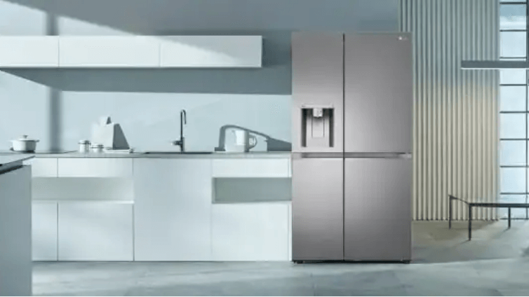 Lifestyle image of an LG Side-By-Side Fridge.