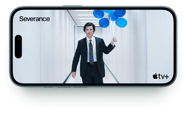 Apple TV plus series Severance on iPhone 16