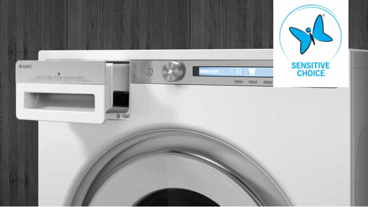 Auto-dosing Washing Machine open from ASKO.