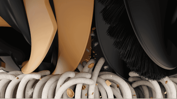 No more tangled hair with the Dreame X50 Ultra Robot Vacuum and Mop