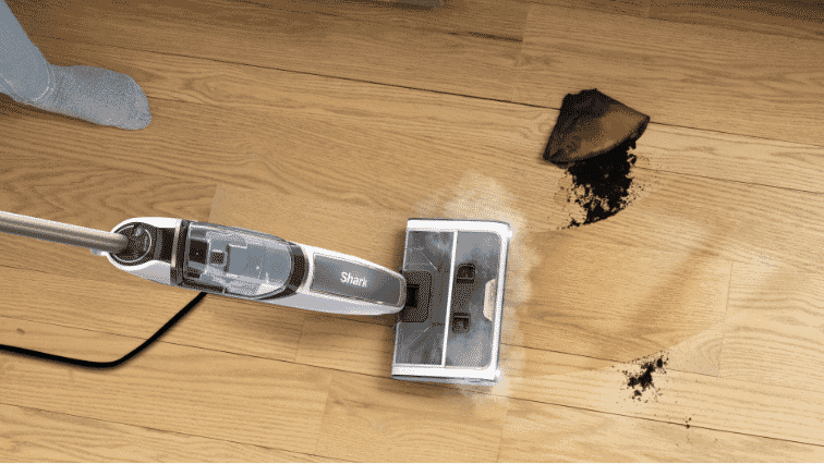 Shark Steam Pickup™ 3-in-1 Steam Mop steam cleaning floor