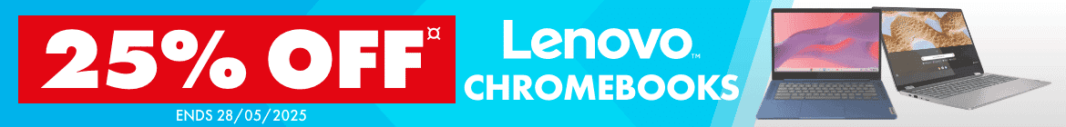 25% Off Lenovo Chromebooks