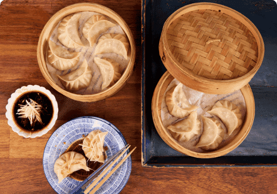 Image of Poh Ling Yeow's dumplings.