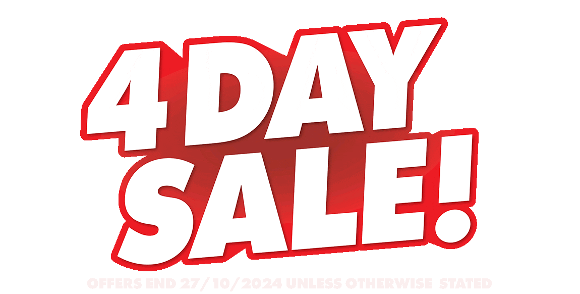 4 Day Sale!