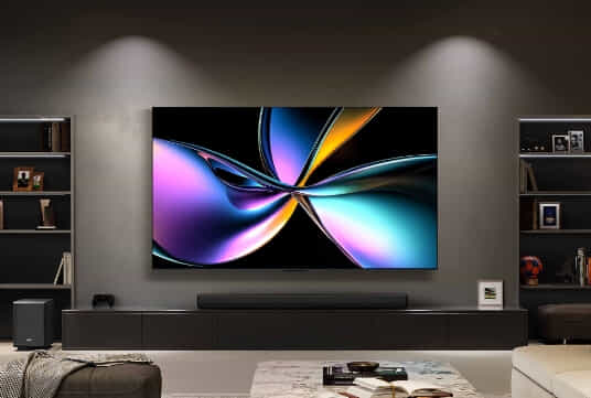 Sleek Hisense 2025 TV screen.