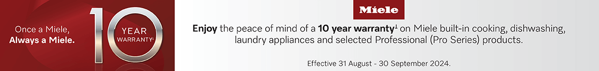 Miele 10 Year Warranty