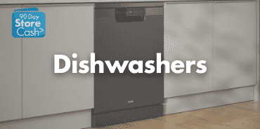 Earn 90 Day StoreCash> on Dishwashers