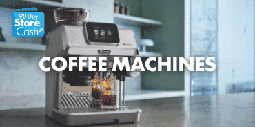 Earn 90 Day StoreCash> on Coffee Machines