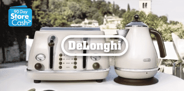 Earn 90 Day StoreCash> on a DeLonghi Icona Vintage Breakfast Pack