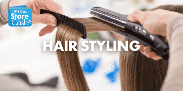 Earn 90 Day StoreCash> on Hair Styling