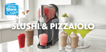 Earn 90 Day StoreCash> on the Slushi & Pizzaiolo