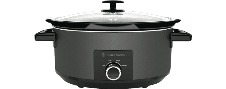 Product image of the Russell Hobbs 7L Matte Black Slow Cooker