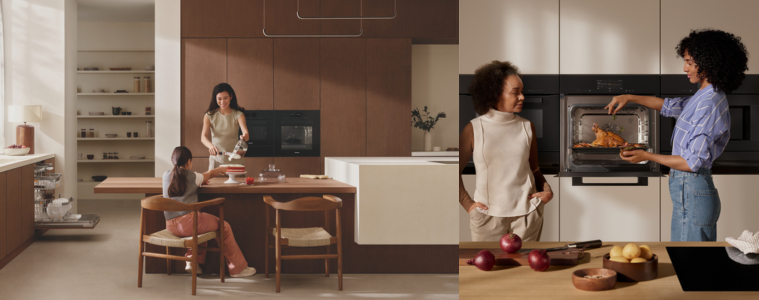 Miele oven lifestyle images in kitchens