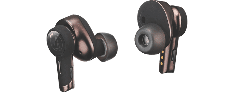 product image of the Audio Technica Noise Cancelling Wireless earbuds